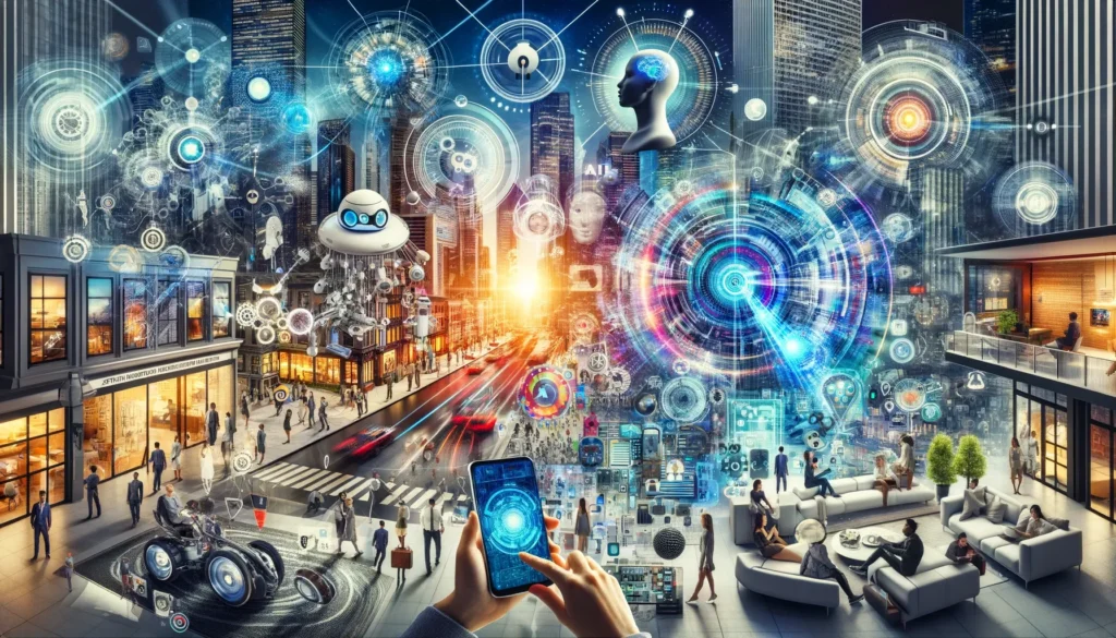 Conceptual Zero-UI Collage