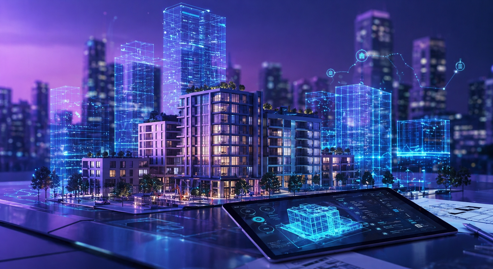 PropTech / Real Estate hero image for MyPlanet Design