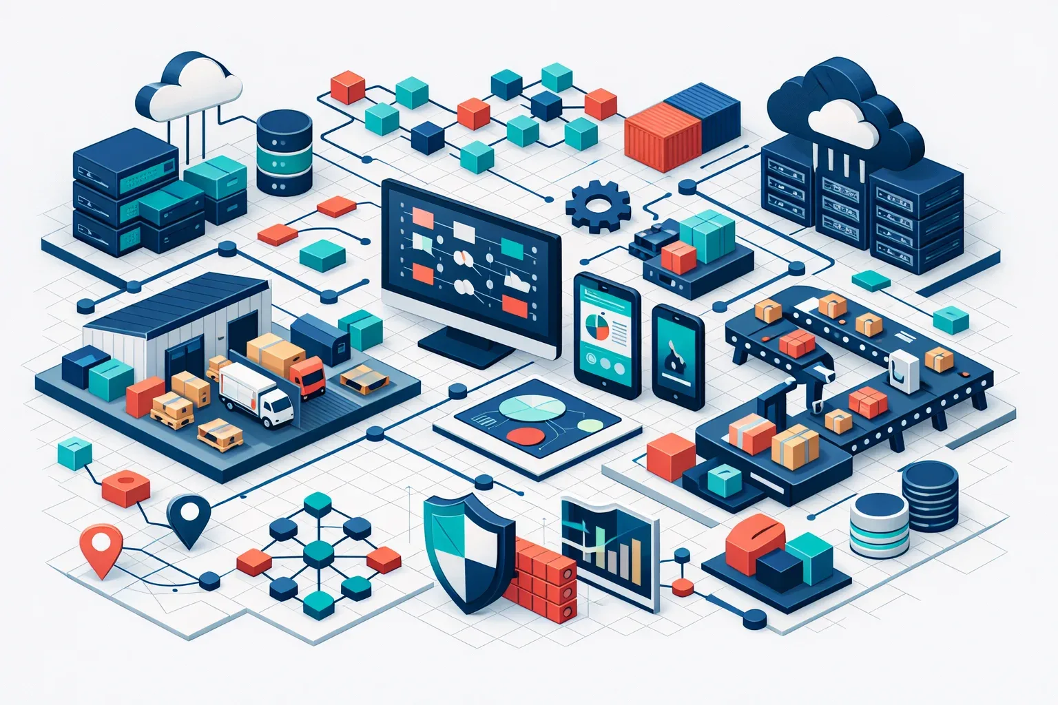 logistics software development - Core Architecture Patterns for Scalable Logistics Platforms