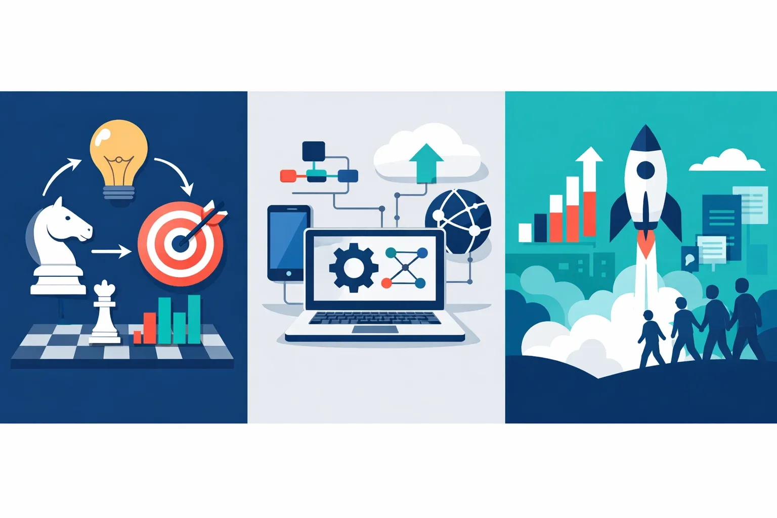 digital strategy vs digital transformation - A Side-by-Side Comparison Framework for Executive Decision-Making