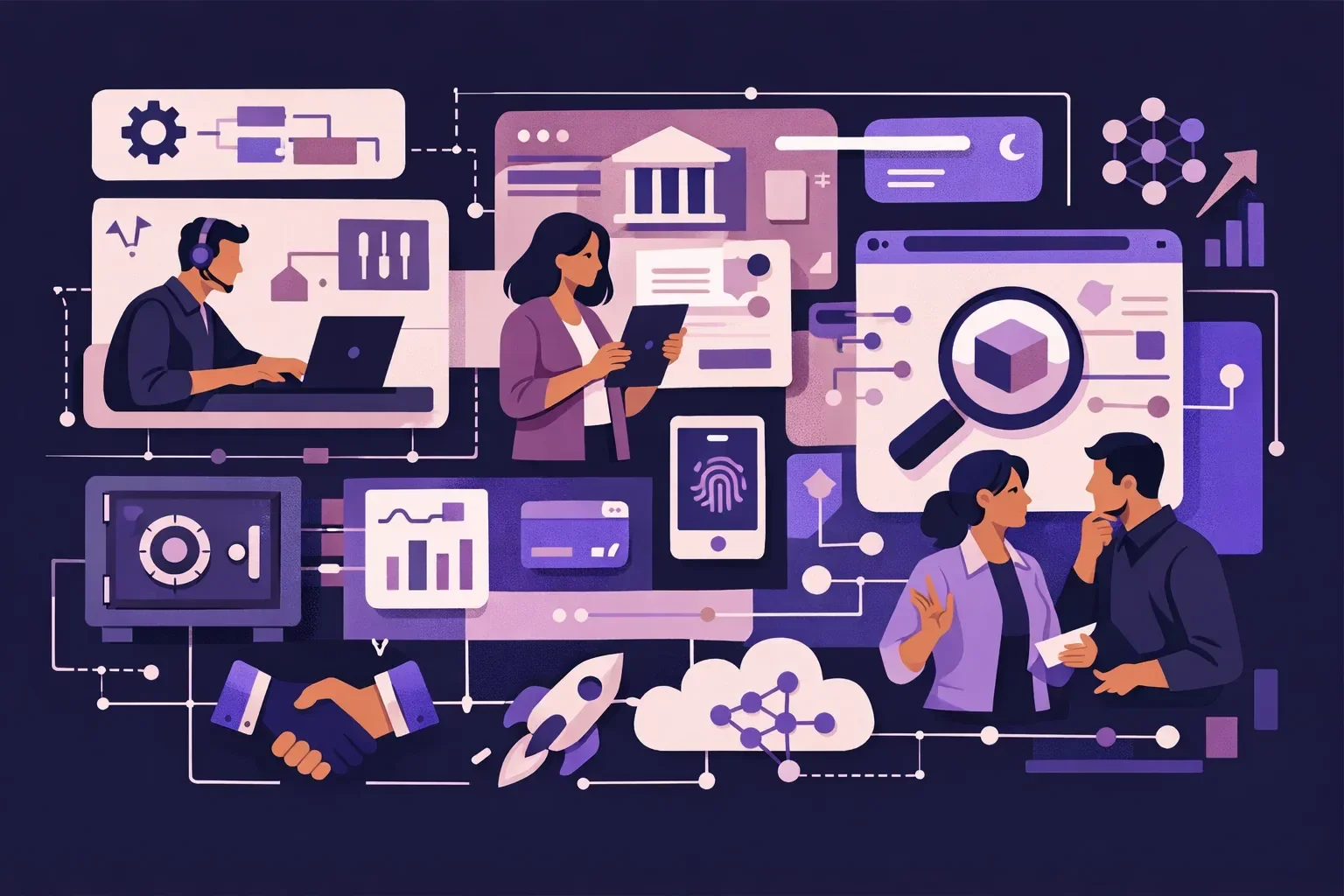 fintech software development company - Build In-House, Use No-Code, or Partner with a Fintech Platform Development Company?