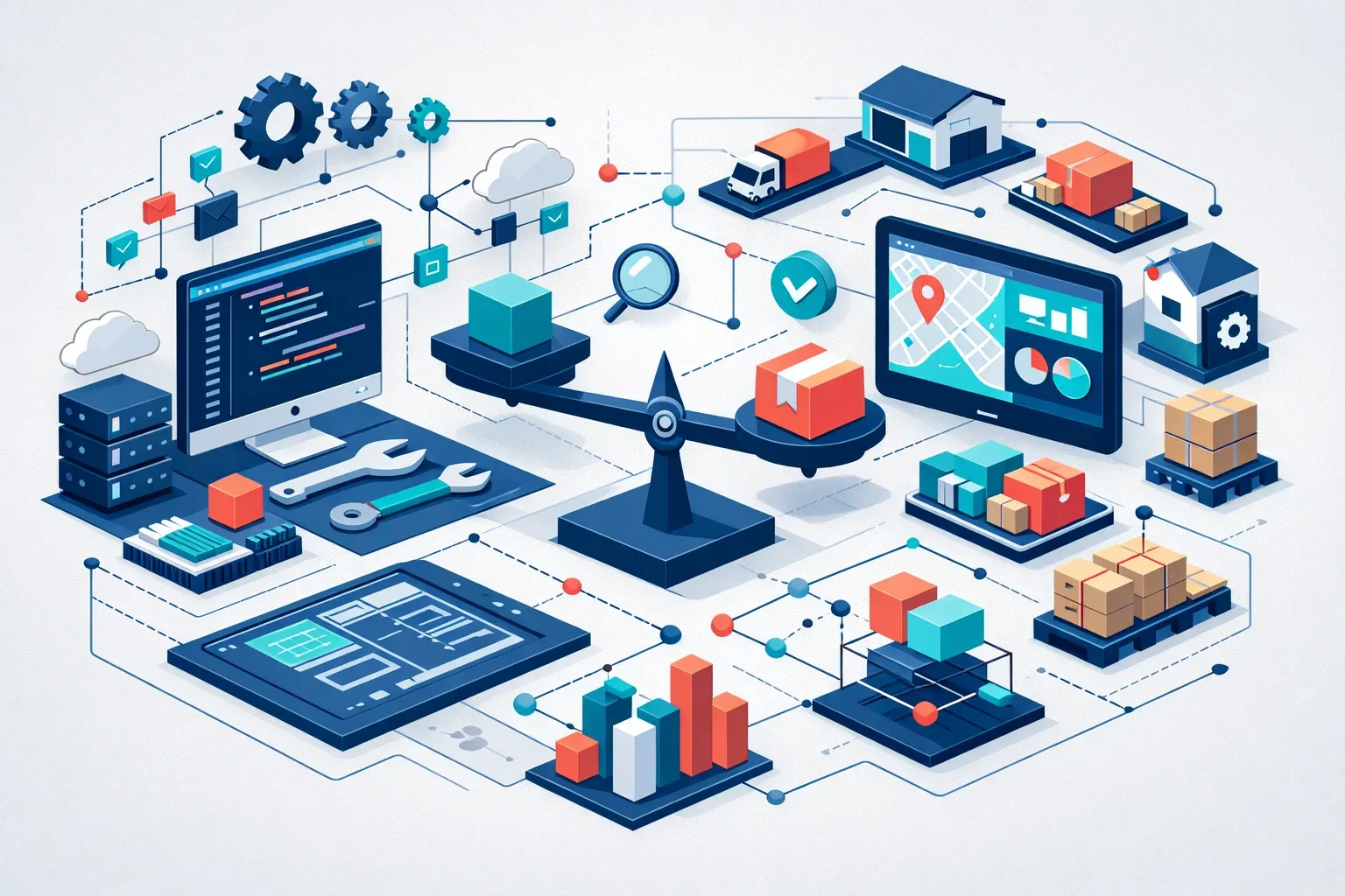 logistics software development - Build vs. Buy: A Decision Framework for Logistics Software Development